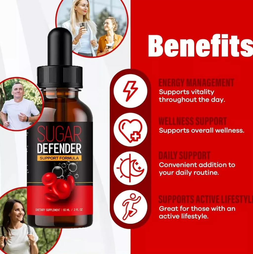 Sugar Defender Supplement In Drops Defender Sugar Defender
