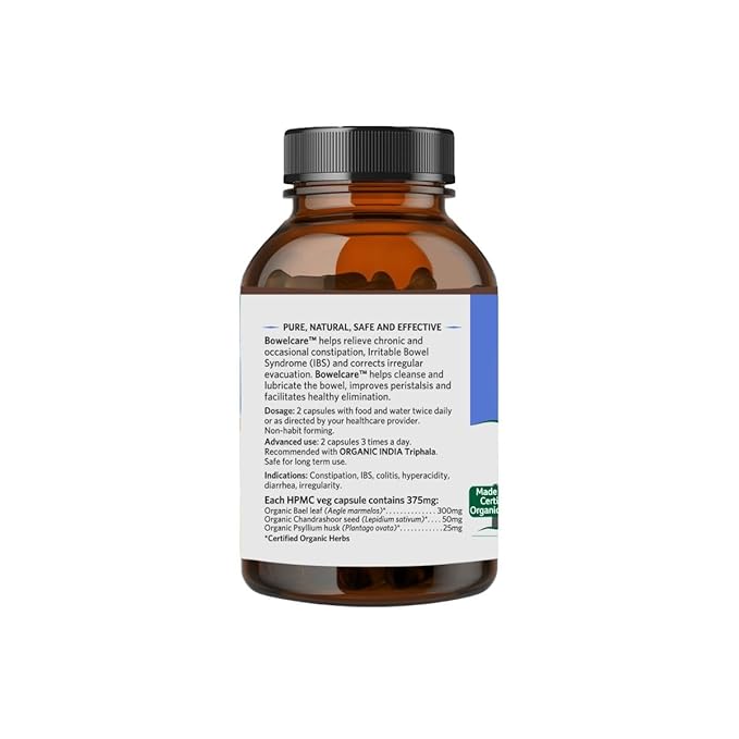 Organic India Bowelcare